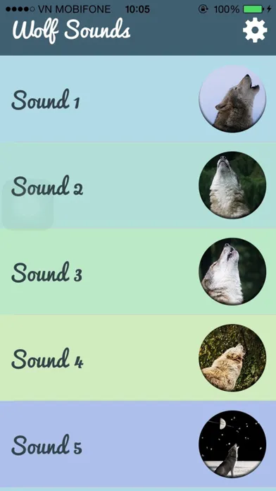 Скриншоты Wolf Sounds - Gray wolf Sounds