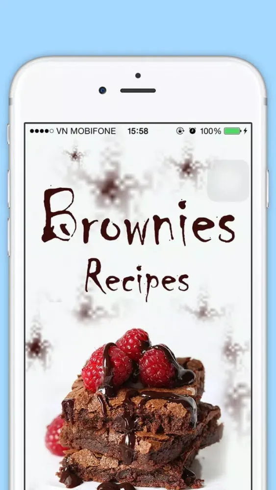Captures d'écran de Brownie Recipes - Best Cookbook of Sweet Food Recipes for Dinner and Breakfast