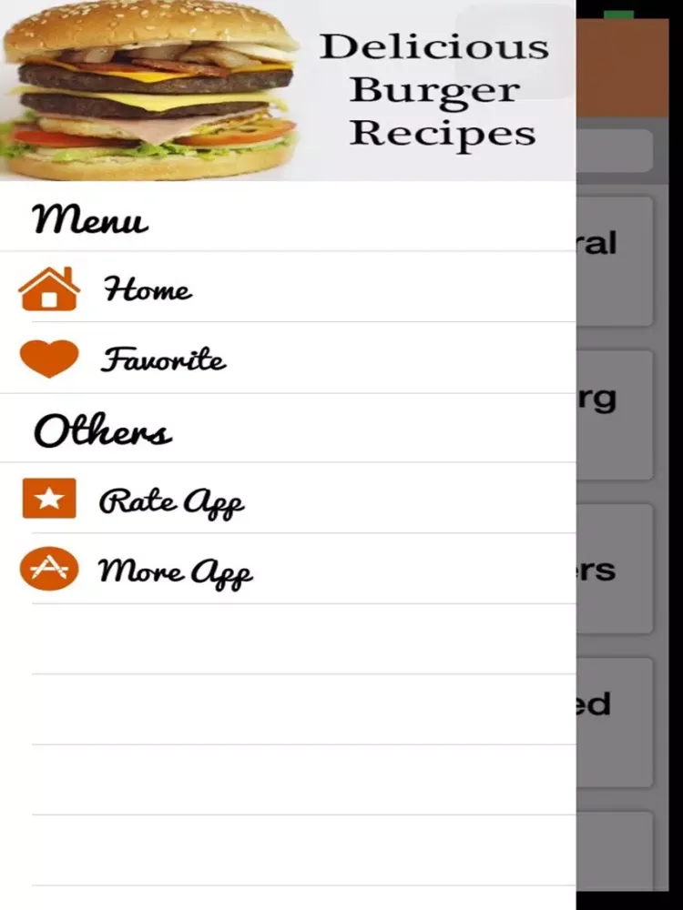 Burger Recipes - Beef Burgers,Veggie Burgers,Chicken Burgers,Burger Sauces iPad  سکرین شاٹس