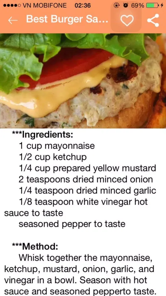 Burger Recipes - Beef Burgers,Veggie Burgers,Chicken Burgers,Burger Sauces سکرین شاٹس