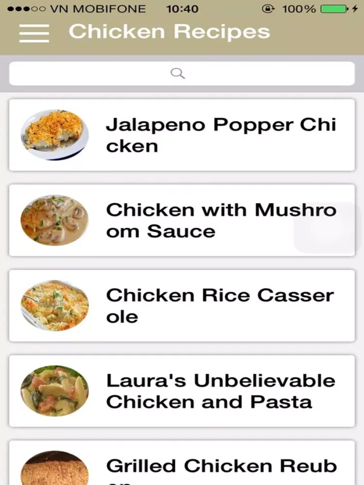 Capturas de pantalla de 3500+ Chicken Recipes - Delicious Food Recipes iPad 