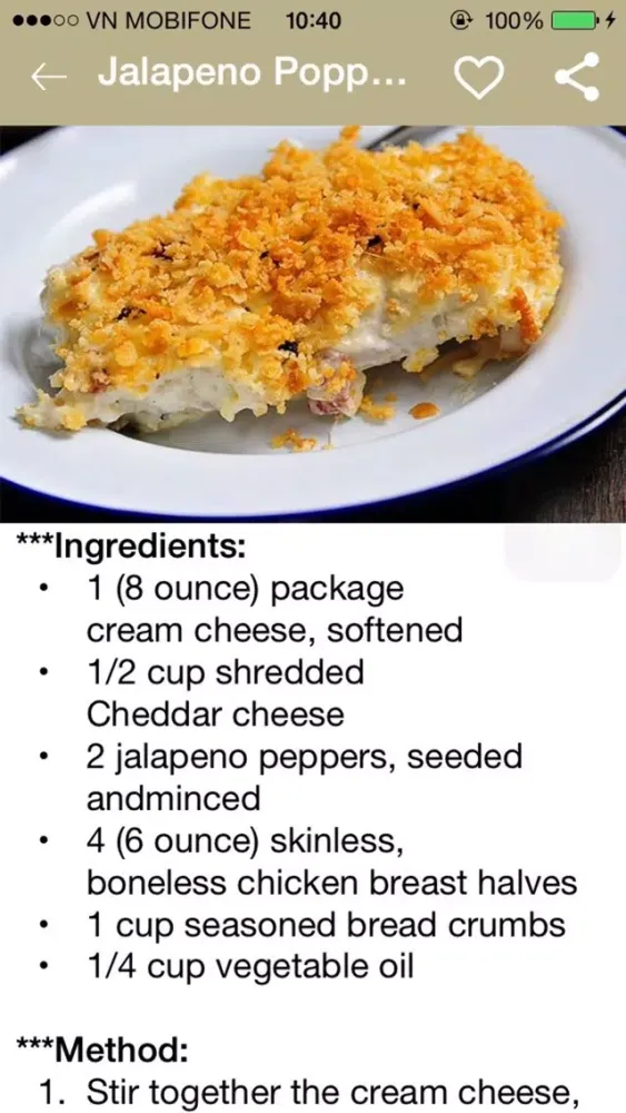 Capturas de pantalla de 3500+ Chicken Recipes - Delicious Food Recipes