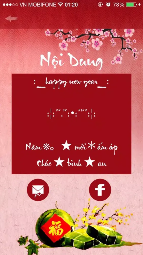 Capturas de pantalla de Chuc tet SMS