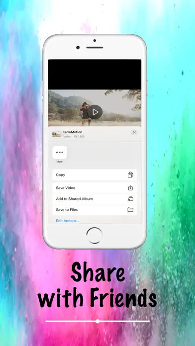 Tangkapan skrin Editor Video Slow & Fast