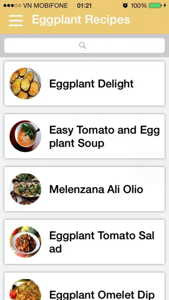 Eggplant Recipes - Collection of 200+ Eggplant Dinner and Lunch recipes 스크린샷