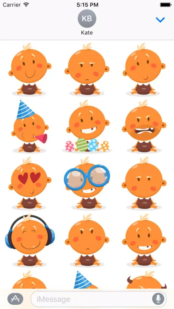 Baby Cute Sticker - Emoji應用截圖