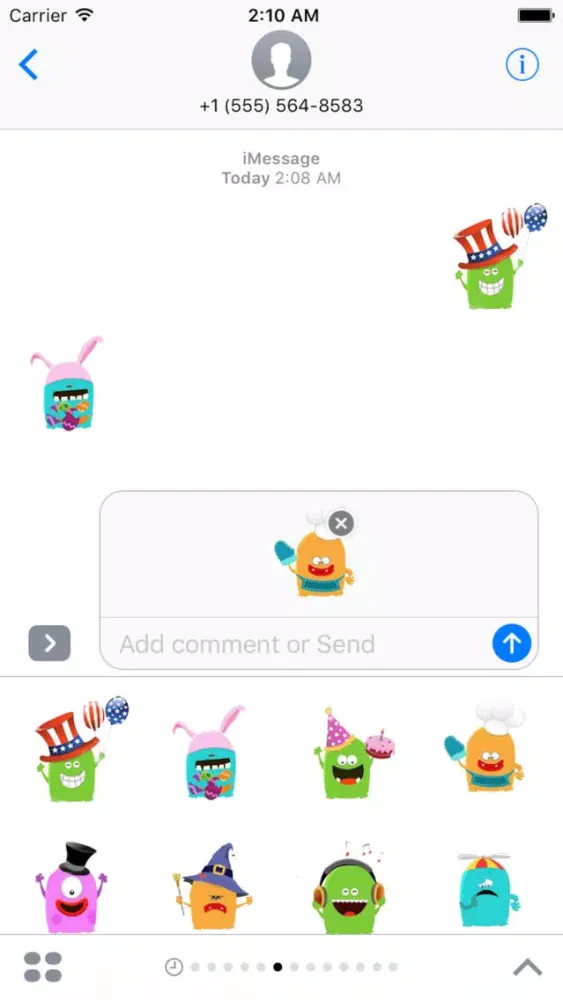 Screenshot di Job Emoni Emoji - Sticker
