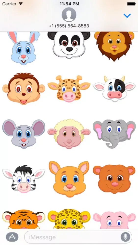 Animal Sticker - Emoji應用截圖