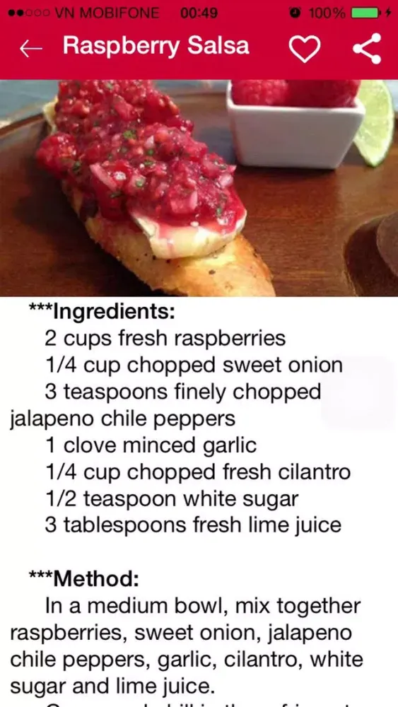 Raspberry Recipes - Collection of 200+ Raspberry Breakfast , Lunch and Dinner Recipes应用截图