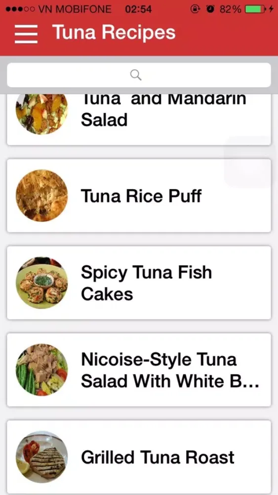 Tuna Fish Recipes - colletion of 200+ Tuna Recipes Screenshots