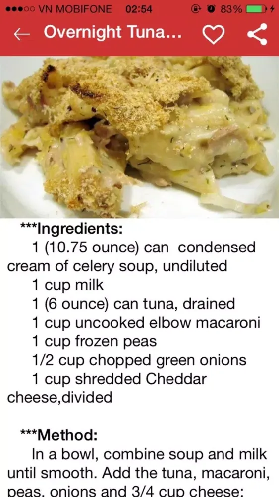 Tuna Fish Recipes - colletion of 200+ Tuna Recipes Screenshots