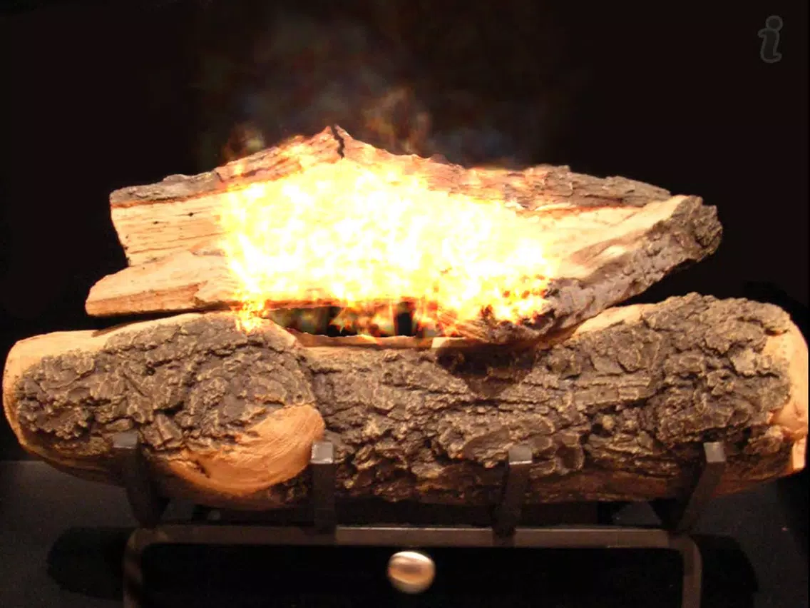 Tangkapan skrin iFireplaces HD - Merry Christmas Yule Log Holidays iPad 