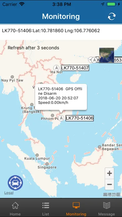 GPS-VINA Ekran Görüntüleri