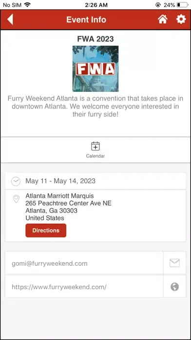 Captures d'écran de Furry Weekend Atlanta