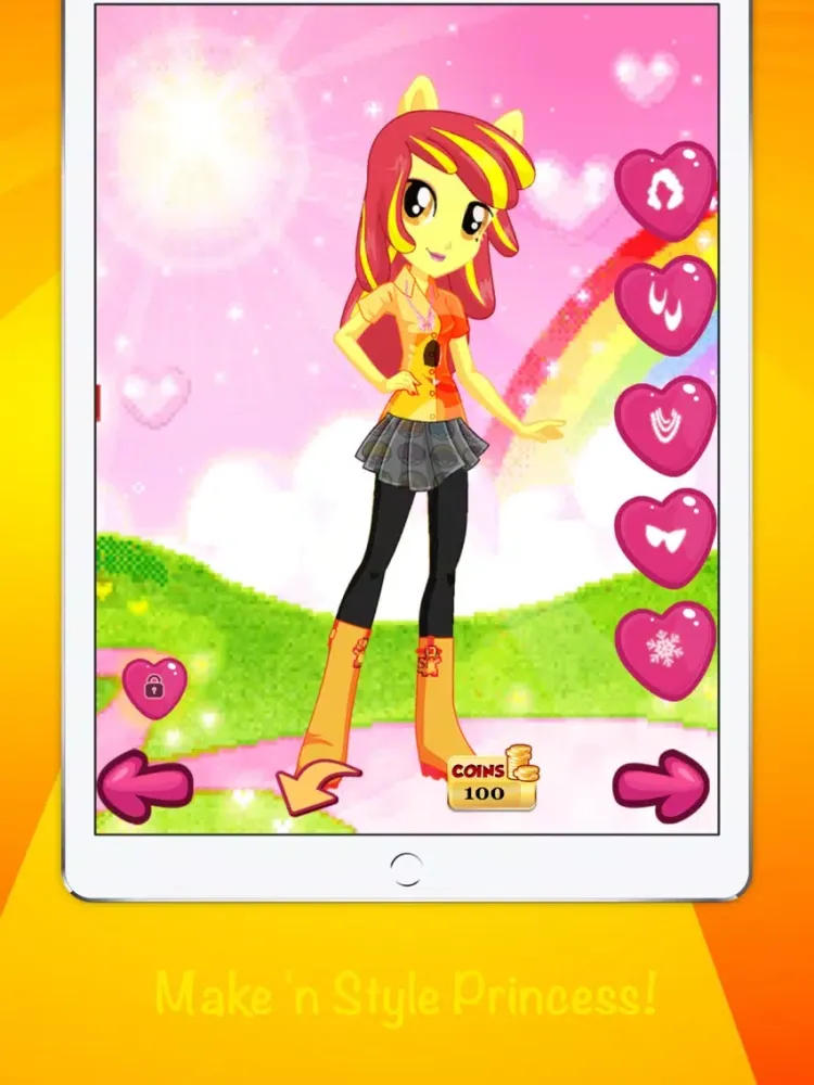 Super Girl Gothic Dress up - Date Night Party Game iPad  Screenshots