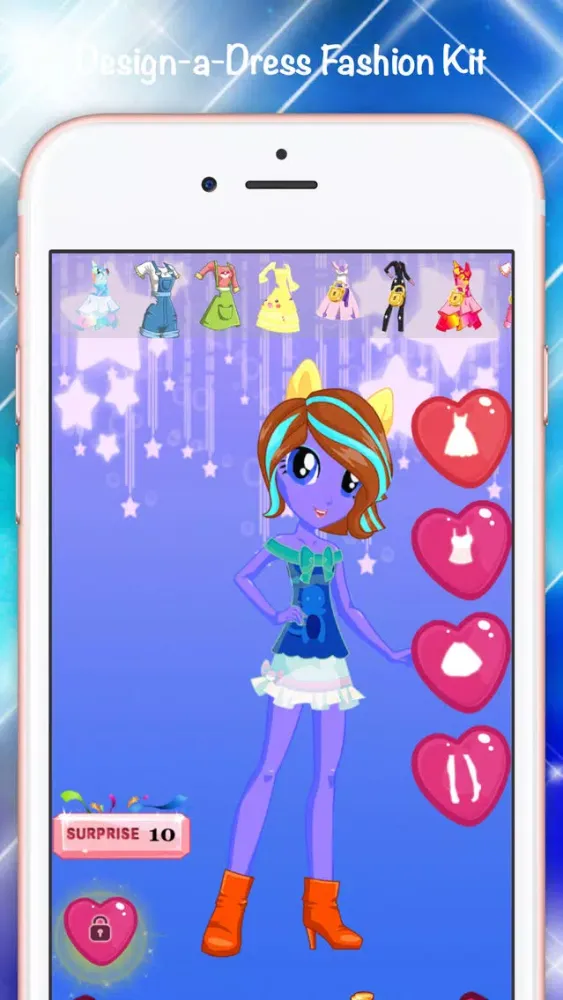 Super Girl Gothic Dress up - Date Night Party Game Screenshots