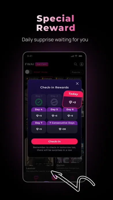 Captures d'écran de FlirtWithAI