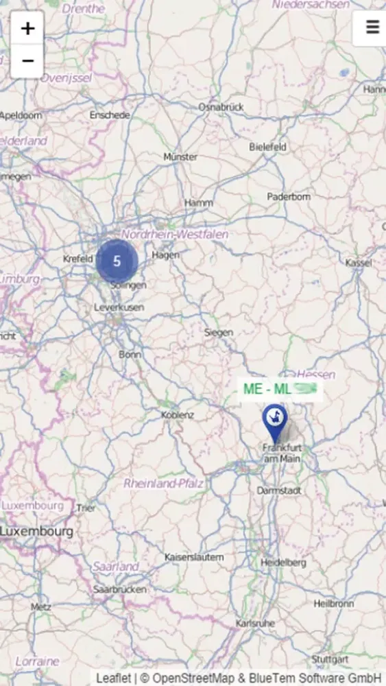 Capturas de tela do BT-GPS