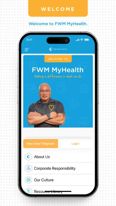 Zrzuty ekranu FWM MyHealth