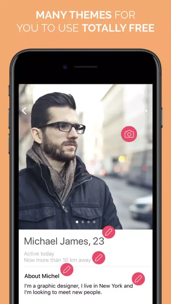 Tangkapan skrin FakeLove - Fake Dating Apps