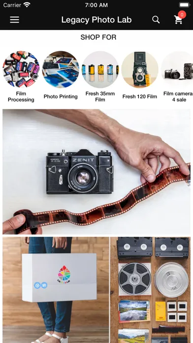 Legacy Photo Lab Ekran Görüntüleri