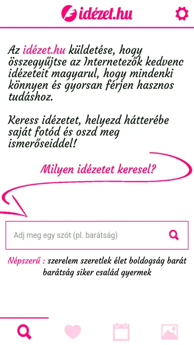 idézet.hu - Idézetek magyarul स्क्रीनशॉट
