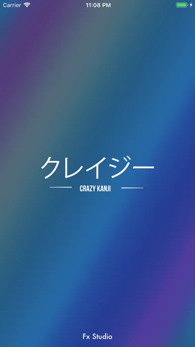 Tangkapan layar Crazy Kanji