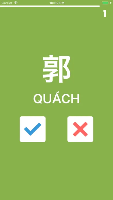 Tangkapan layar Crazy Kanji