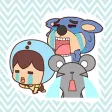 Burst into tears animated - Fx Sticker