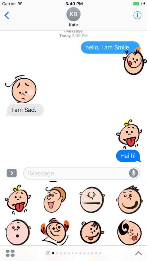 تصاویر Faces Smile Doodle - Fx Sticker