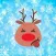 Funny reindeer for Christmas emojis - Fx Sticker