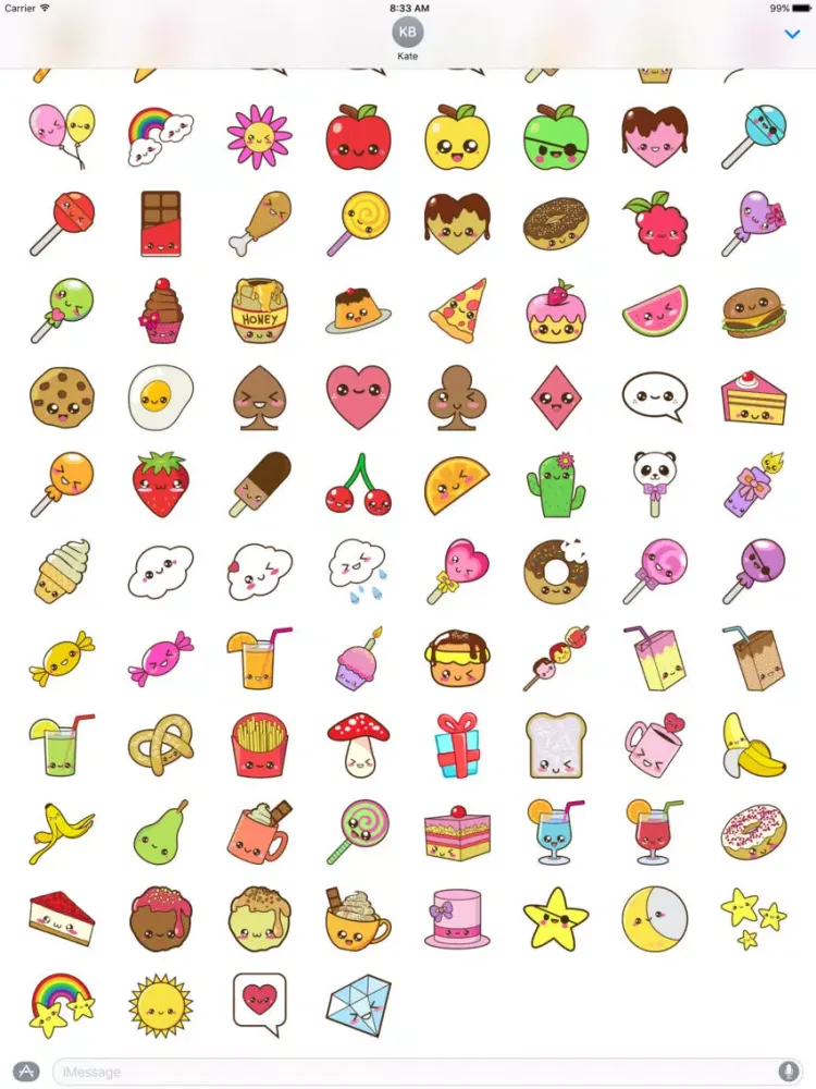 Happy Lunch - Fx Sticker iPad  Screenshots