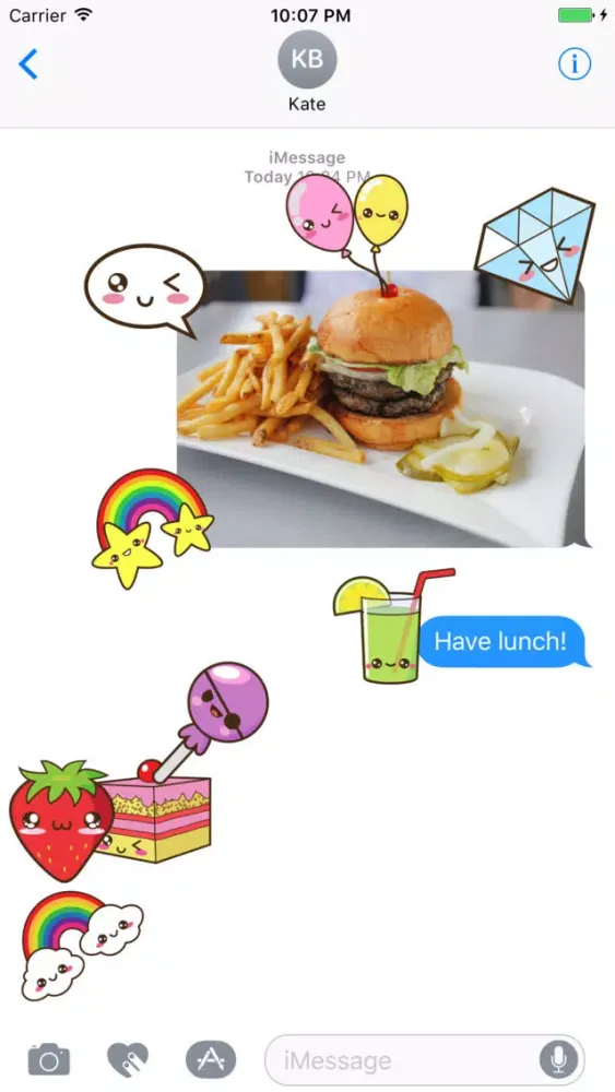 Happy Lunch - Fx Sticker Screenshots