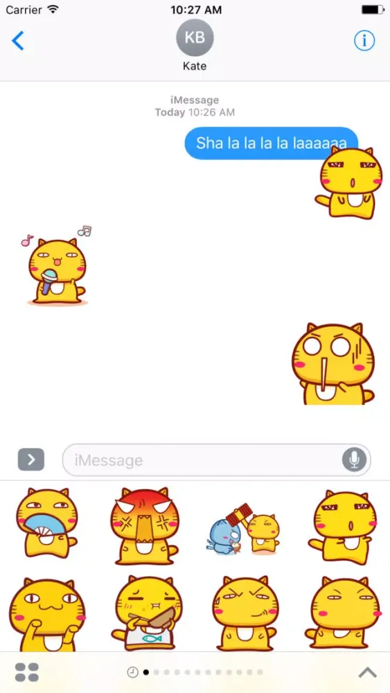 صور Kiiro Neko - Fx Sticker
