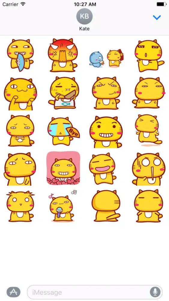 صور Kiiro Neko - Fx Sticker