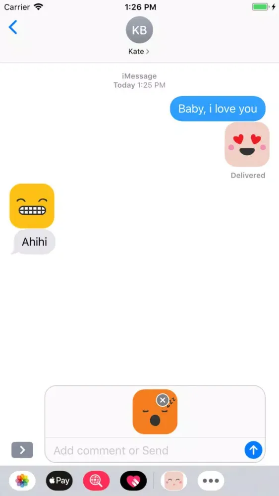 Color lovely square emoji سکرین شاٹس