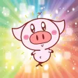 Cute pink piggy Gif - Fx Sticker