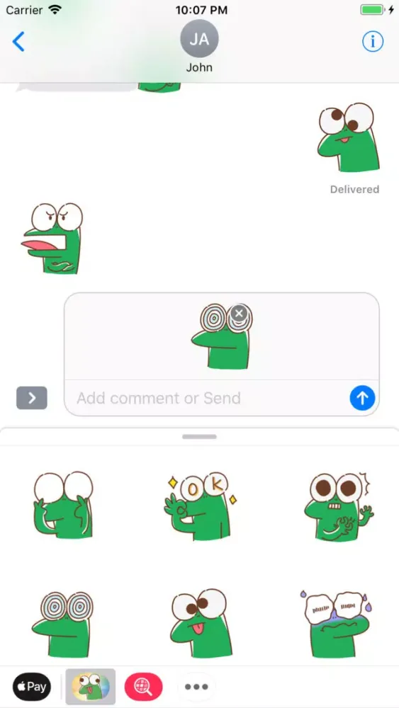 Lizard funny - Fx Sticker スクリーンショット