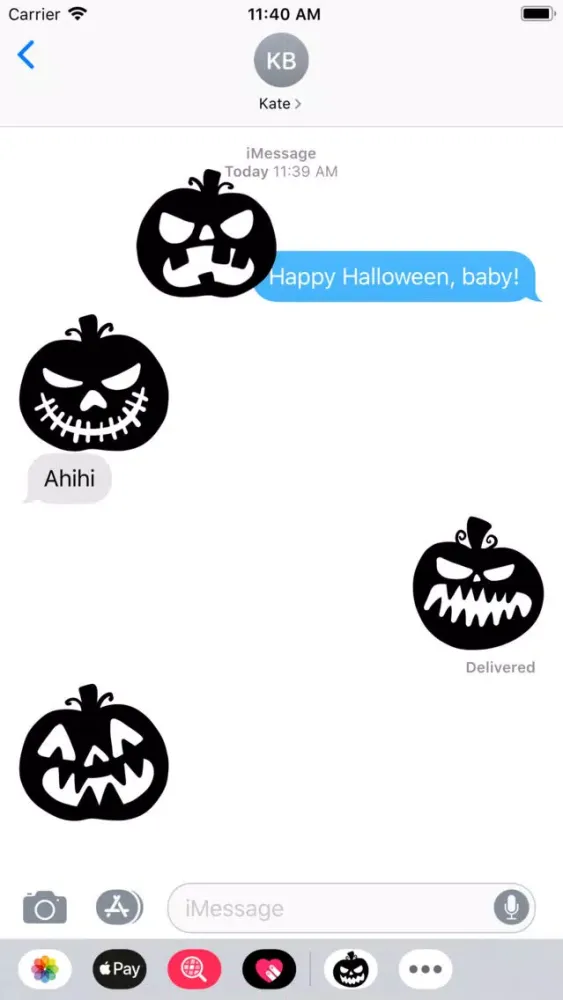 صور Halloween - Black Pumpkin
