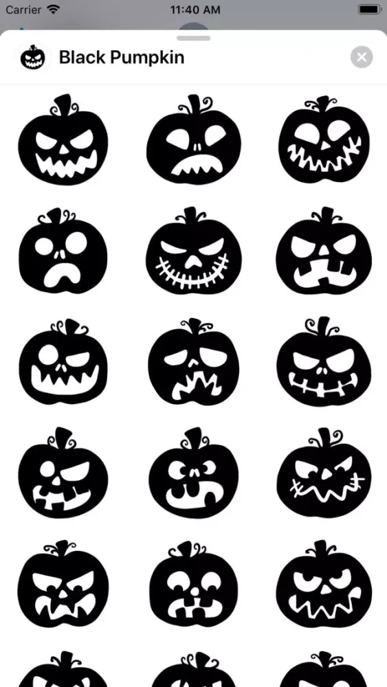 صور Halloween - Black Pumpkin