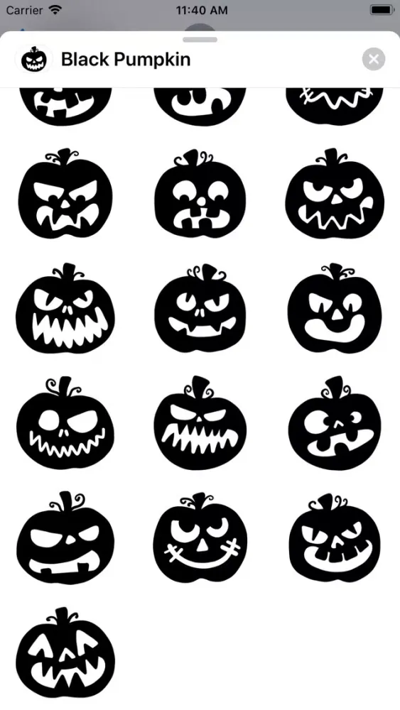 صور Halloween - Black Pumpkin