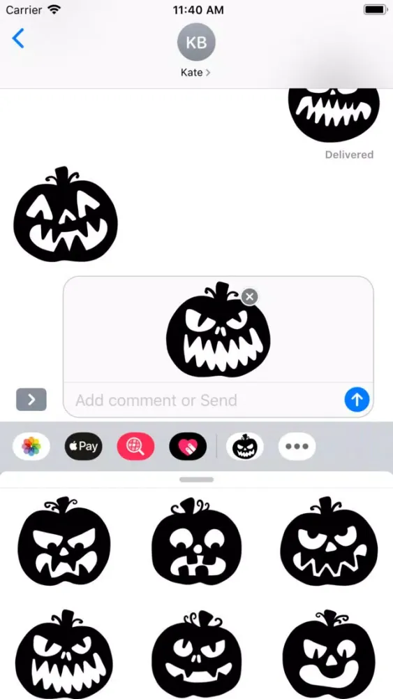 صور Halloween - Black Pumpkin