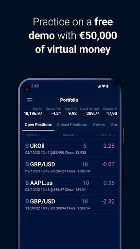 FXCM – CFD & Forex Trading Screenshots