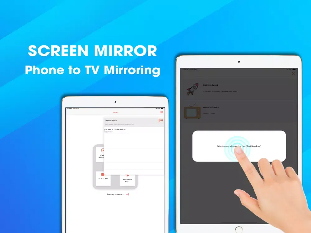 Ảnh chụp màn hình của Screen Mirroring - Miracast. iPad 