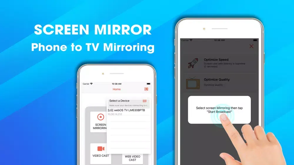 Ảnh chụp màn hình của Screen Mirroring - Miracast.