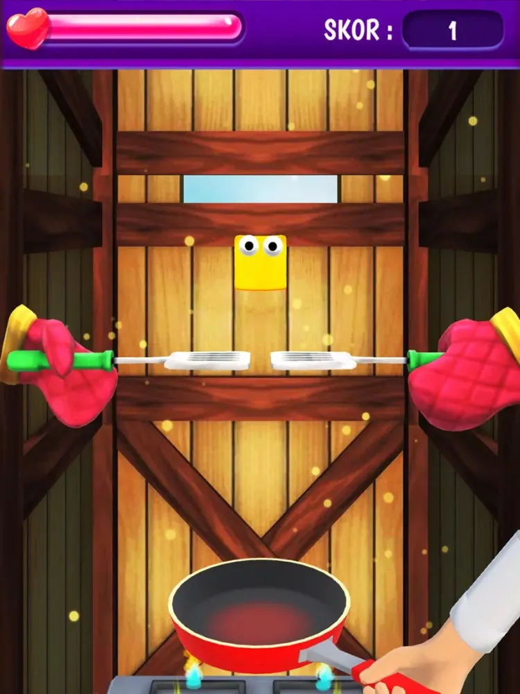 Скриншоты Fruity Jump - Escape from pan iPad 
