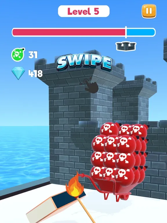 Скриншоты Bomber Rush 3D iPad 