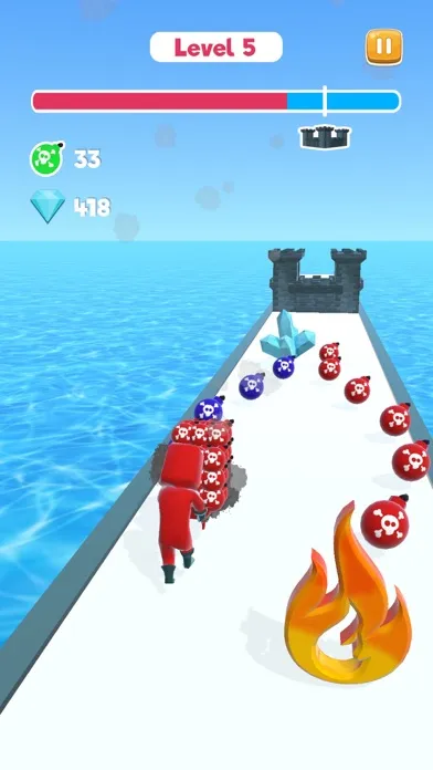 Скриншоты Bomber Rush 3D