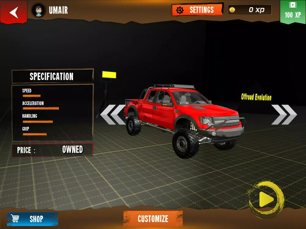 Скриншоты Offroad SUV Night Evolution iPad 