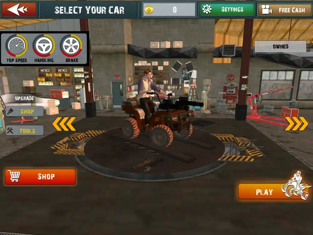 صور Crazy ATV Bike Shooting Mayhem iPad 
